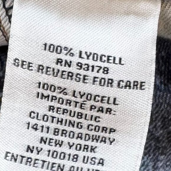 NWT Jason Wu Wide Leg Sweatpant Lyocell Lightweight Jeans Blue Size 2 - Picture 6 of 11